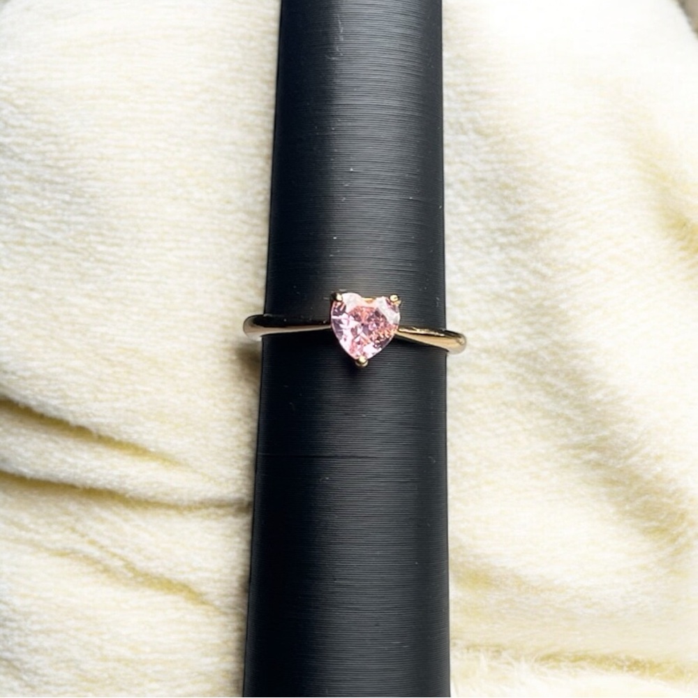 18K Gold Plated CZ Ring